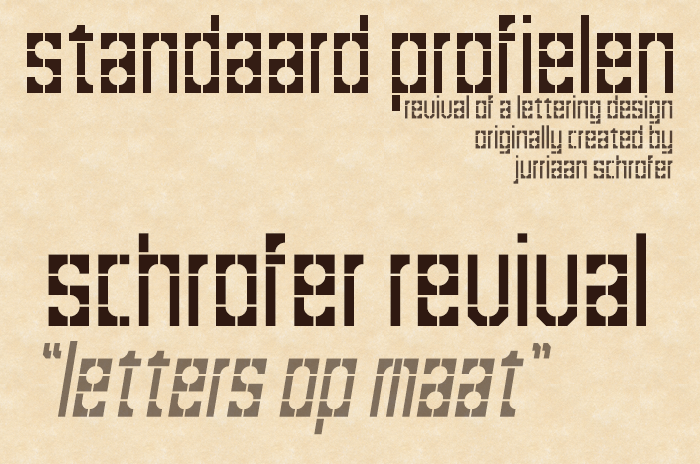 STF_JS-STANDAARD PROFIELEN | FontStruct
