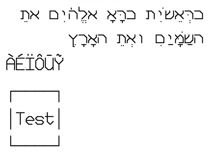 GS Unicode 2.0 (Plane 0) | FontStruct